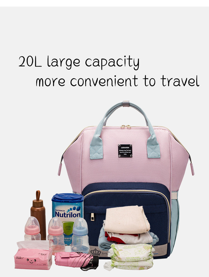 Mummy Maternity Bag – Stylish, Spacious & Practical Baby Travel Backpack.