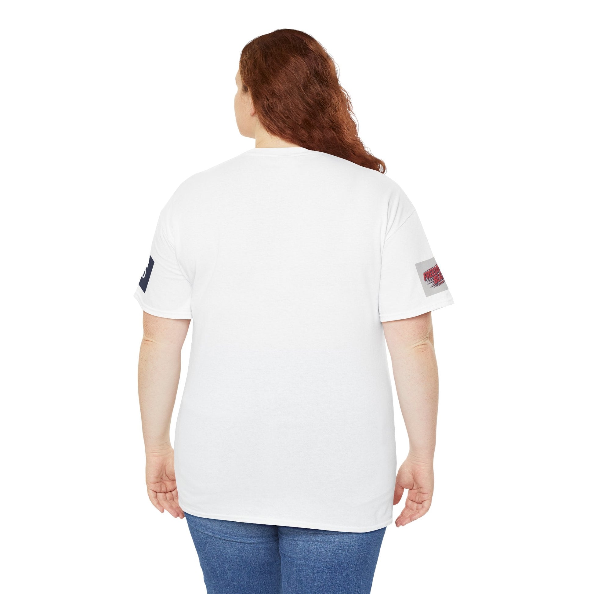 Patriotic Unisex Tee - Born Free Live Loud American Pride Shirt Printify