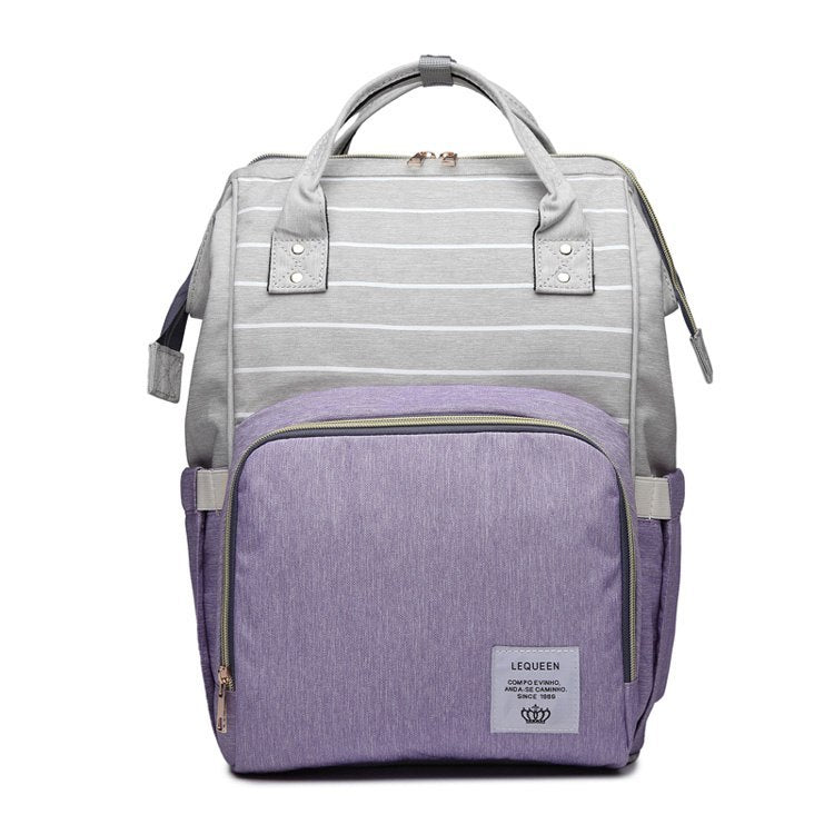 Fashion Mummy Maternity Nappy Bag – Stylish Large-Capacity Diaper Backpack for Moms cjdropshipping