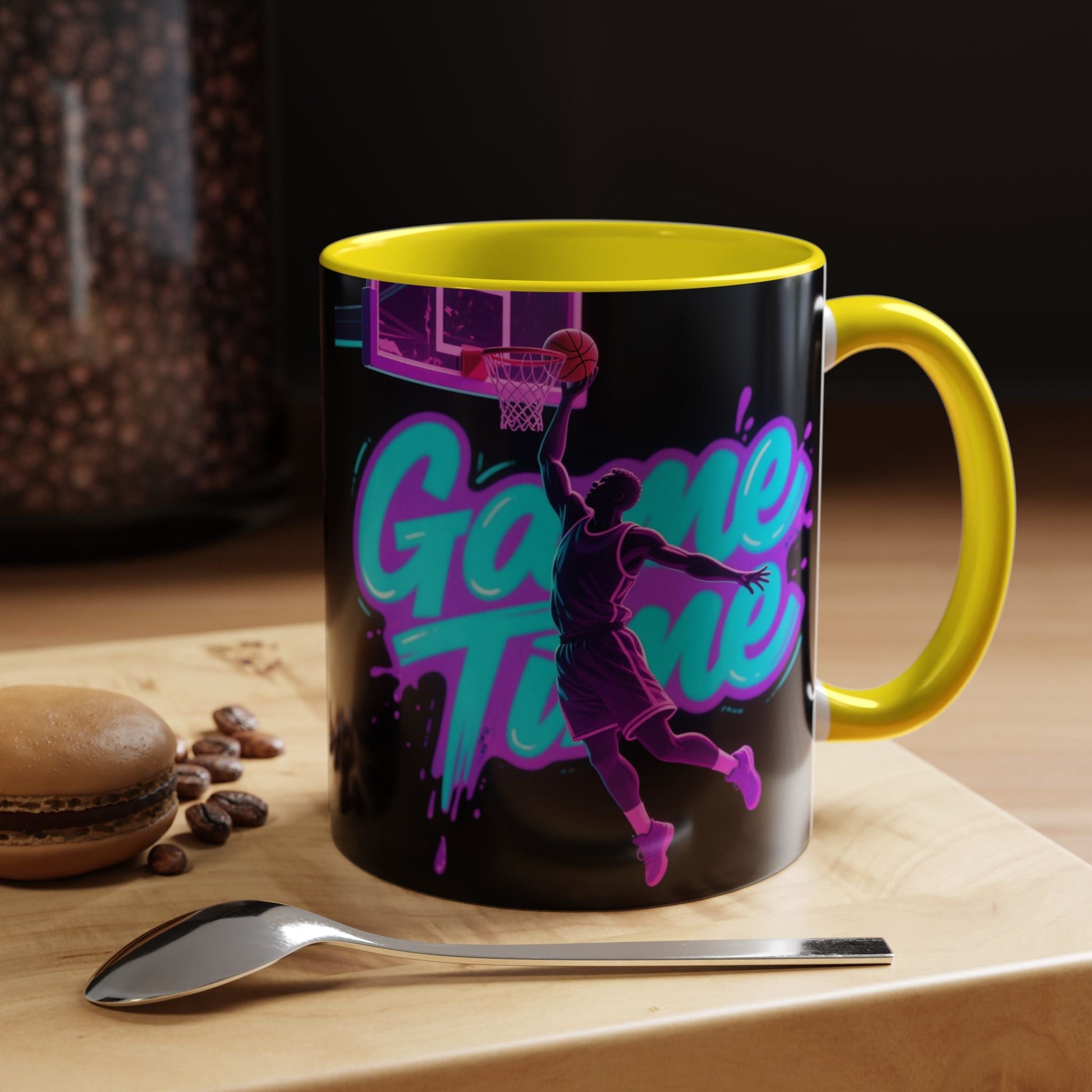 Coffee Mug for basketball lovers Printify