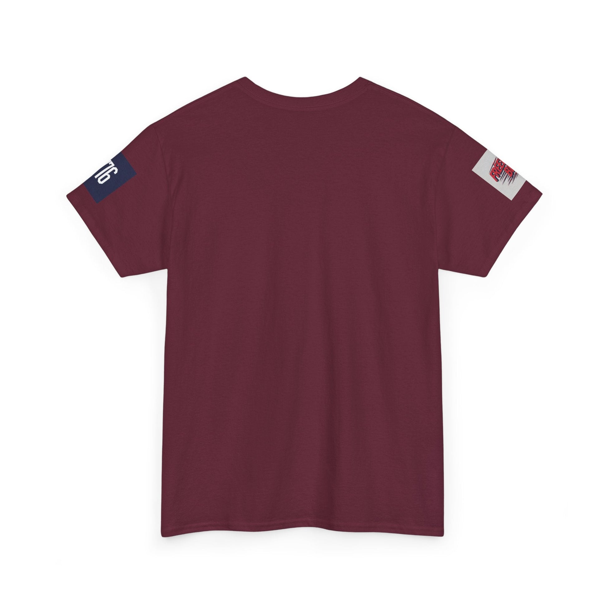 Patriotic Unisex Tee - Born Free Live Loud American Pride Shirt Printify