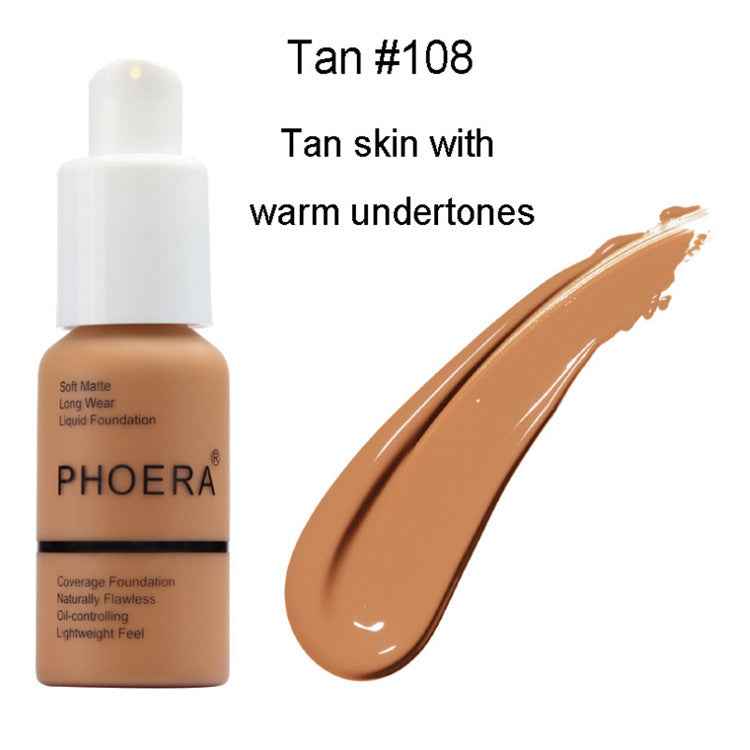 Oil Control Matte Concealer & Foundation Cream – Natural Finish Makeup.