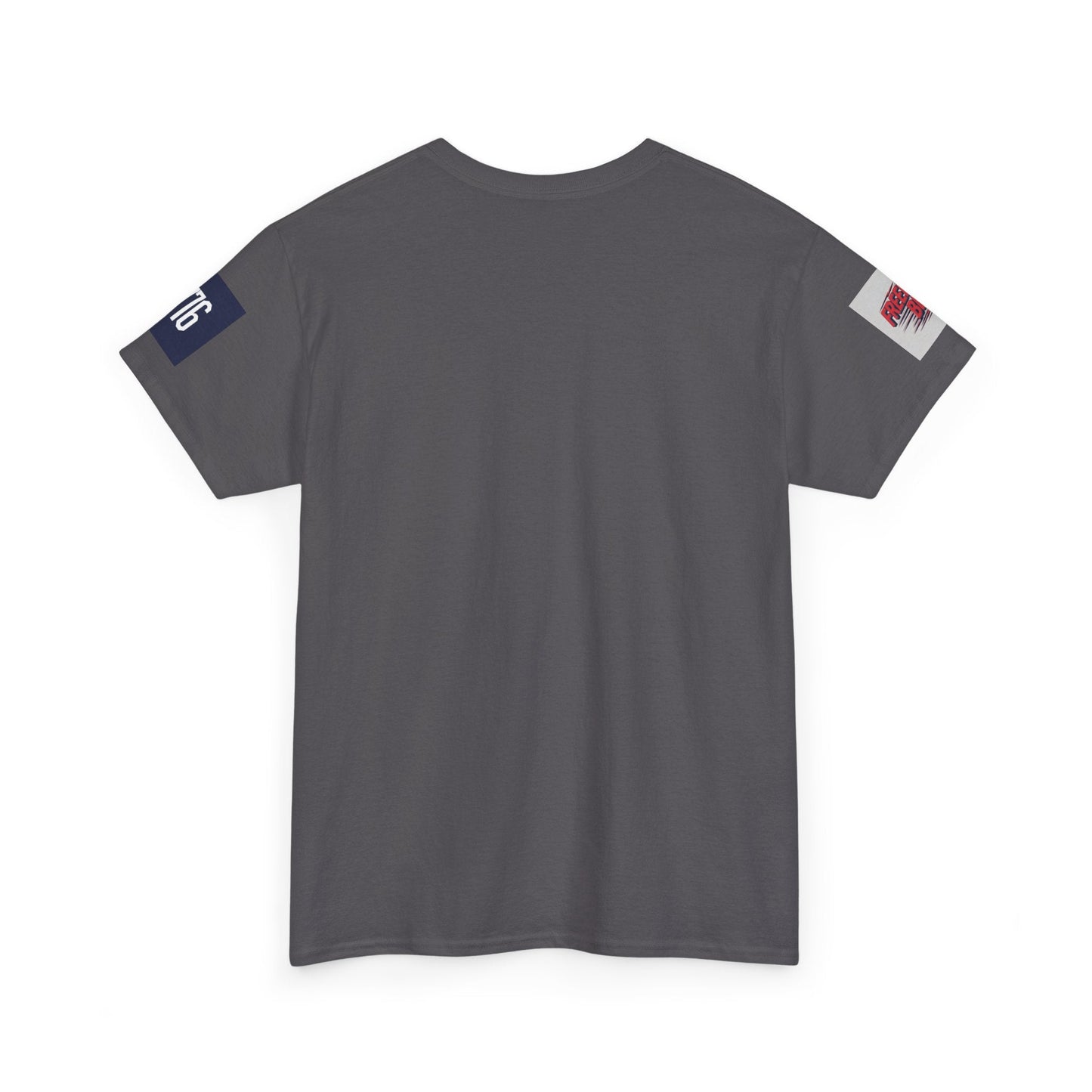 Patriotic Unisex Tee - Born Free Live Loud American Pride Shirt Printify