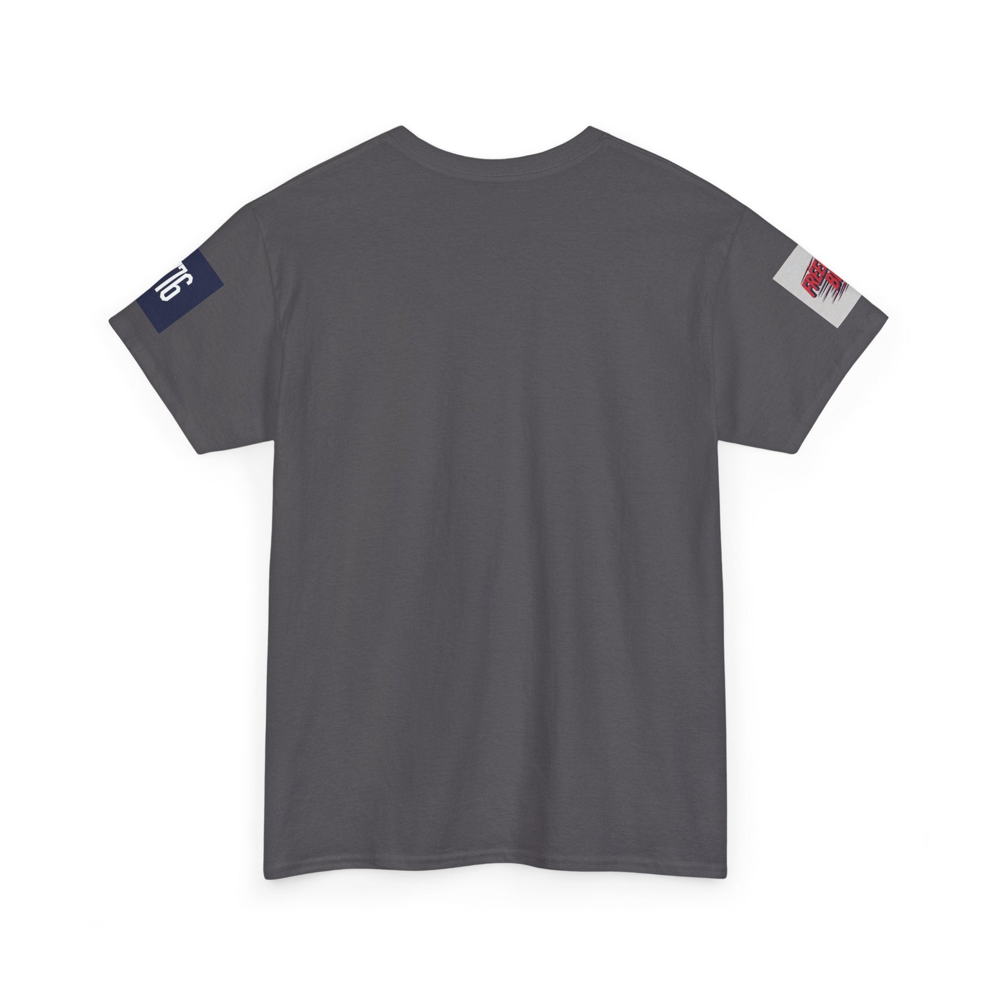 Patriotic Unisex Tee - Born Free Live Loud American Pride Shirt Printify