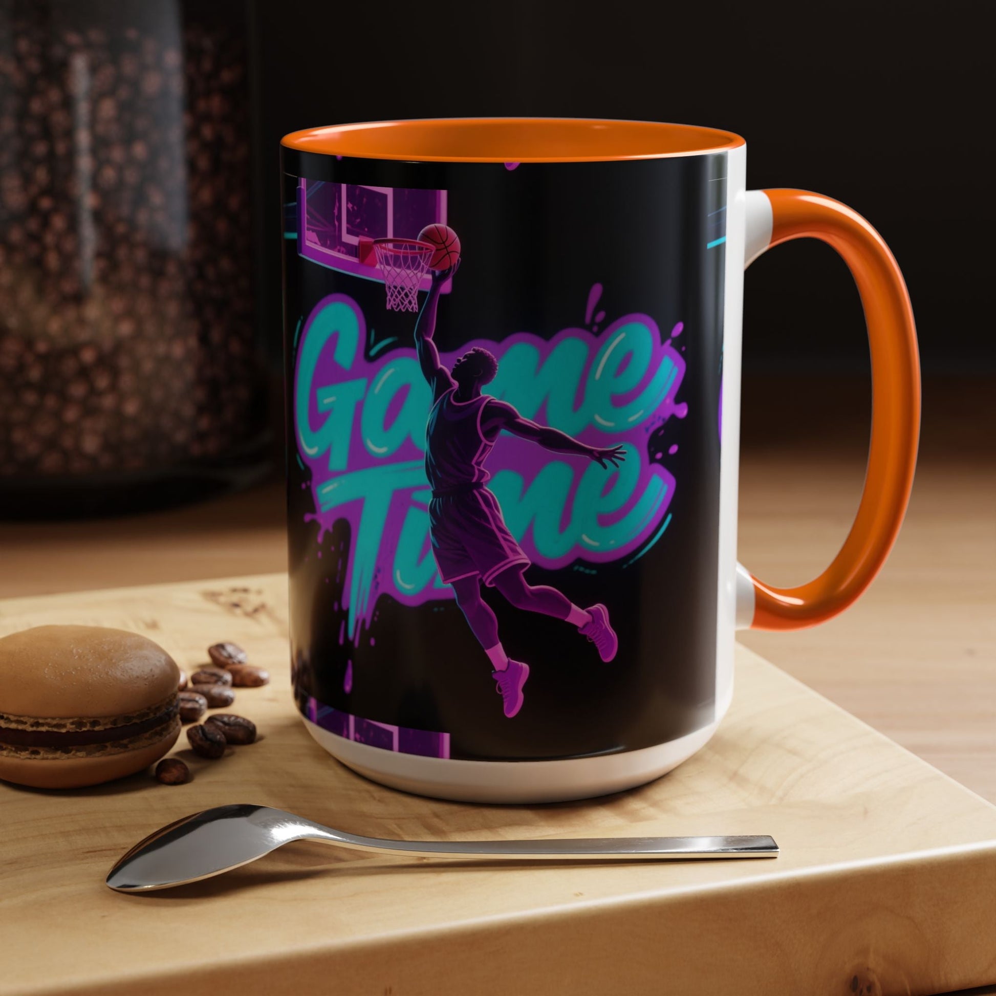 Coffee Mug for basketball lovers Printify