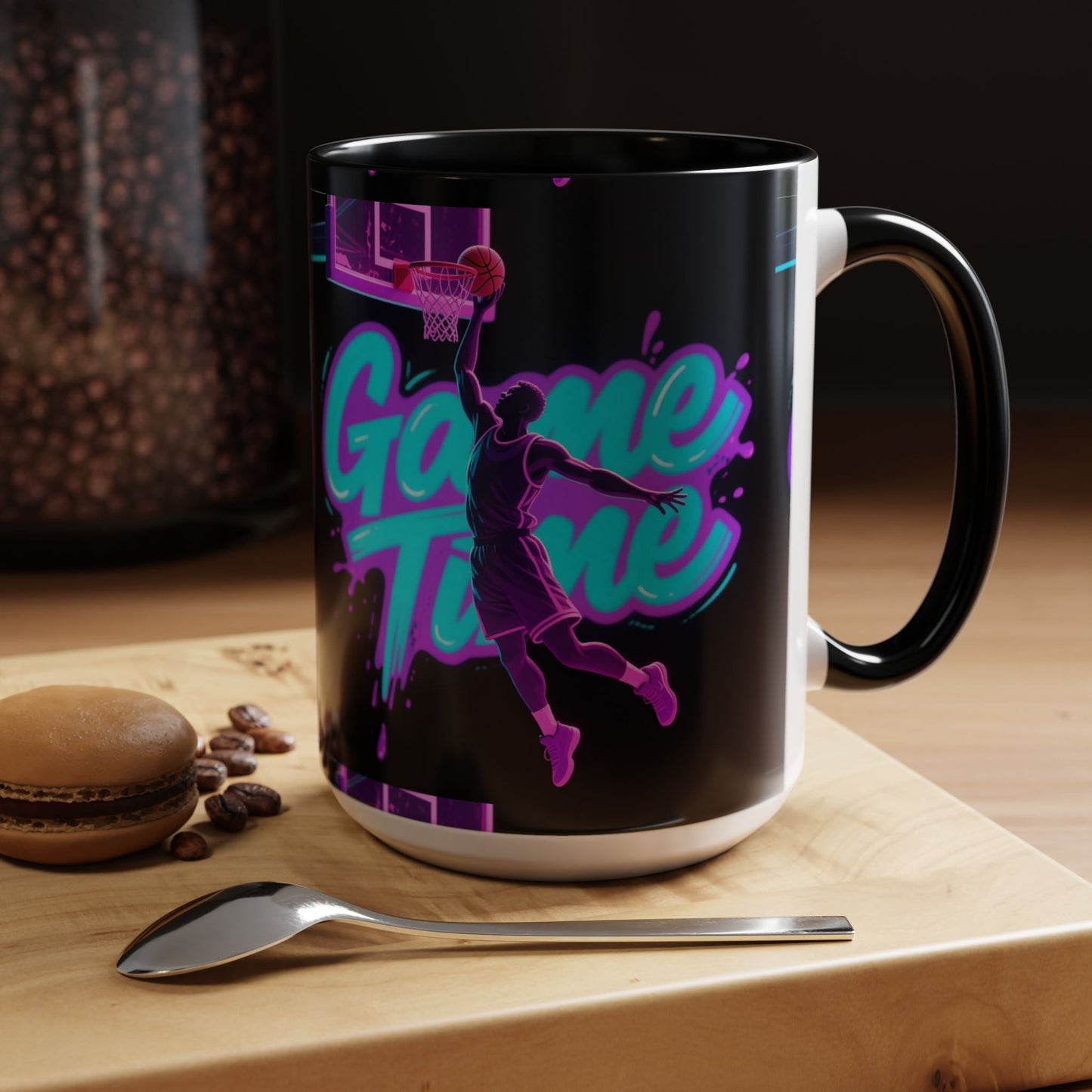 Coffee Mug for basketball lovers Printify