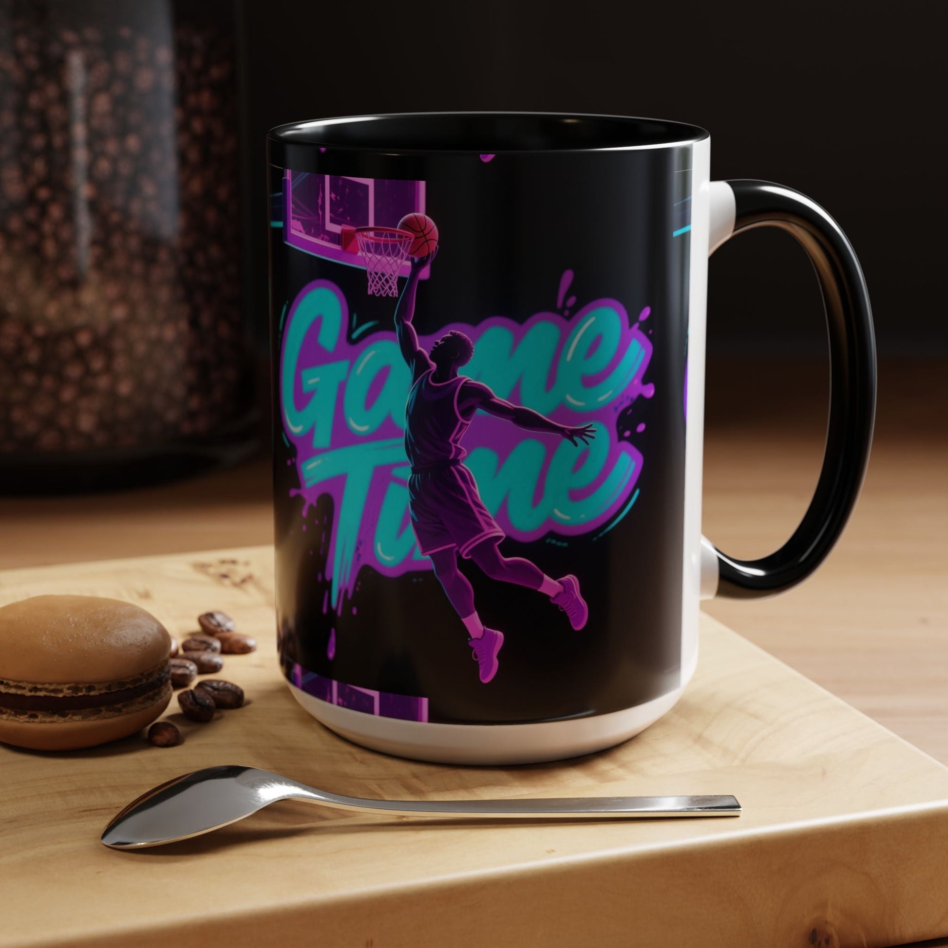 Coffee Mug for basketball lovers Printify