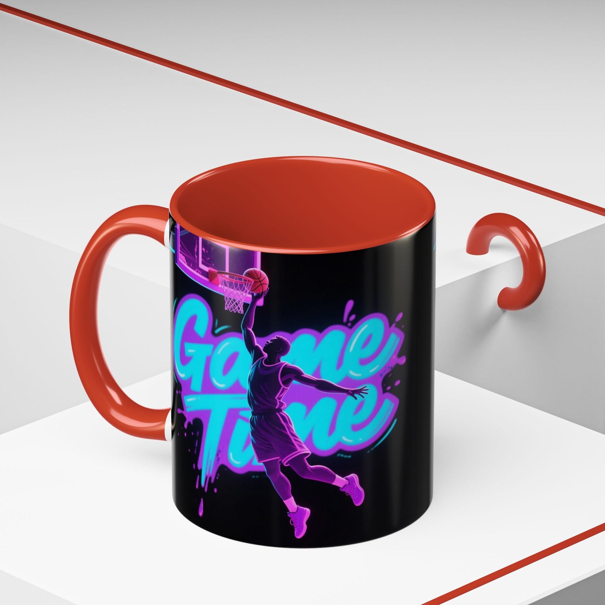 Coffee Mug for basketball lovers Printify