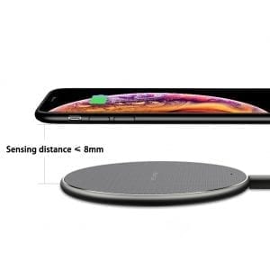 15W Fast Wireless Charger Pad – Slim Qi-Enabled Charging Dock DC-THE CEO
