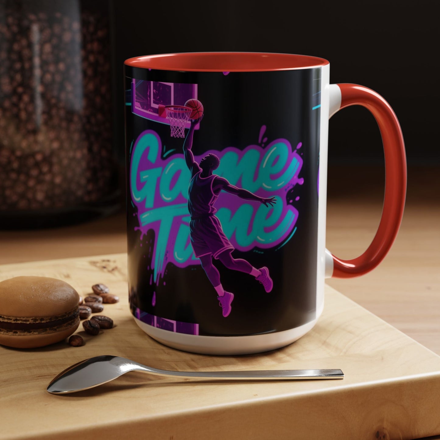 Coffee Mug for basketball lovers Printify