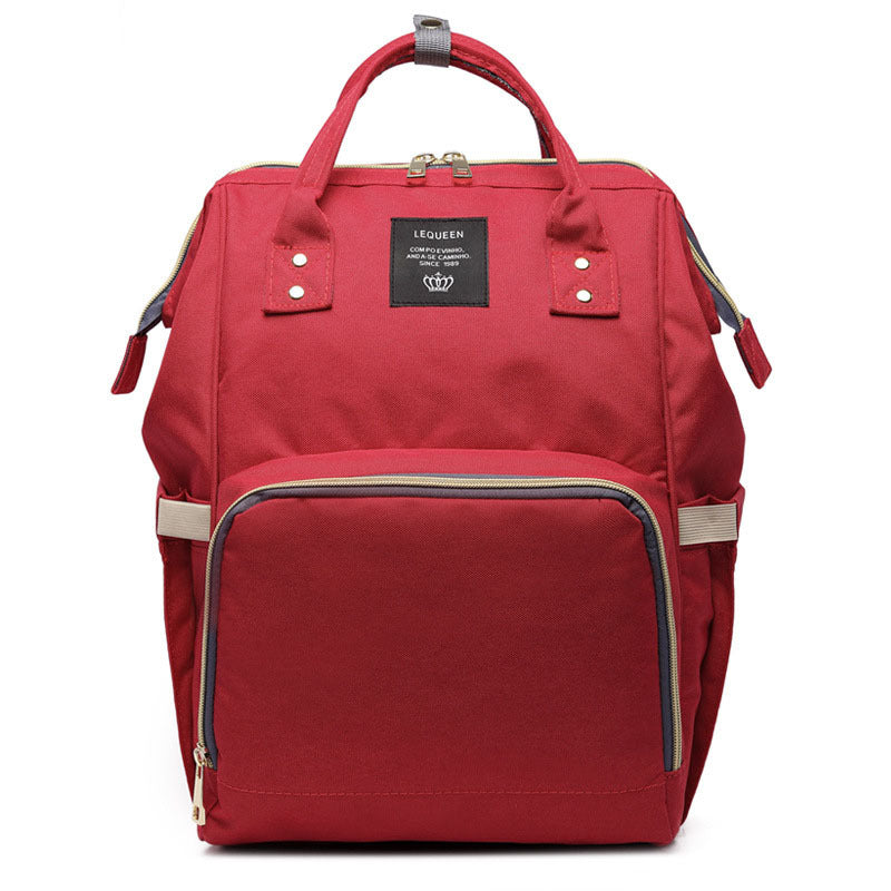 Fashion Mummy Maternity Nappy Bag – Stylish Large-Capacity Diaper Backpack for Moms cjdropshipping