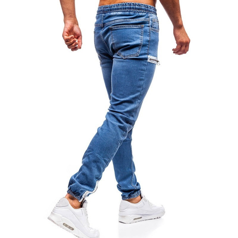 White Pants for Men – Retro Party & Work Jeans/Trousers.