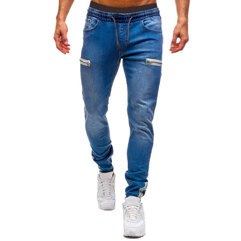 White Pants for Men – Retro Party & Work Jeans/Trousers.