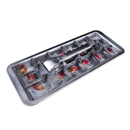 304 Stainless Steel Ice Cube Molds | Durable Reusable Ice Box for Home & Bar - Bright Starz Store