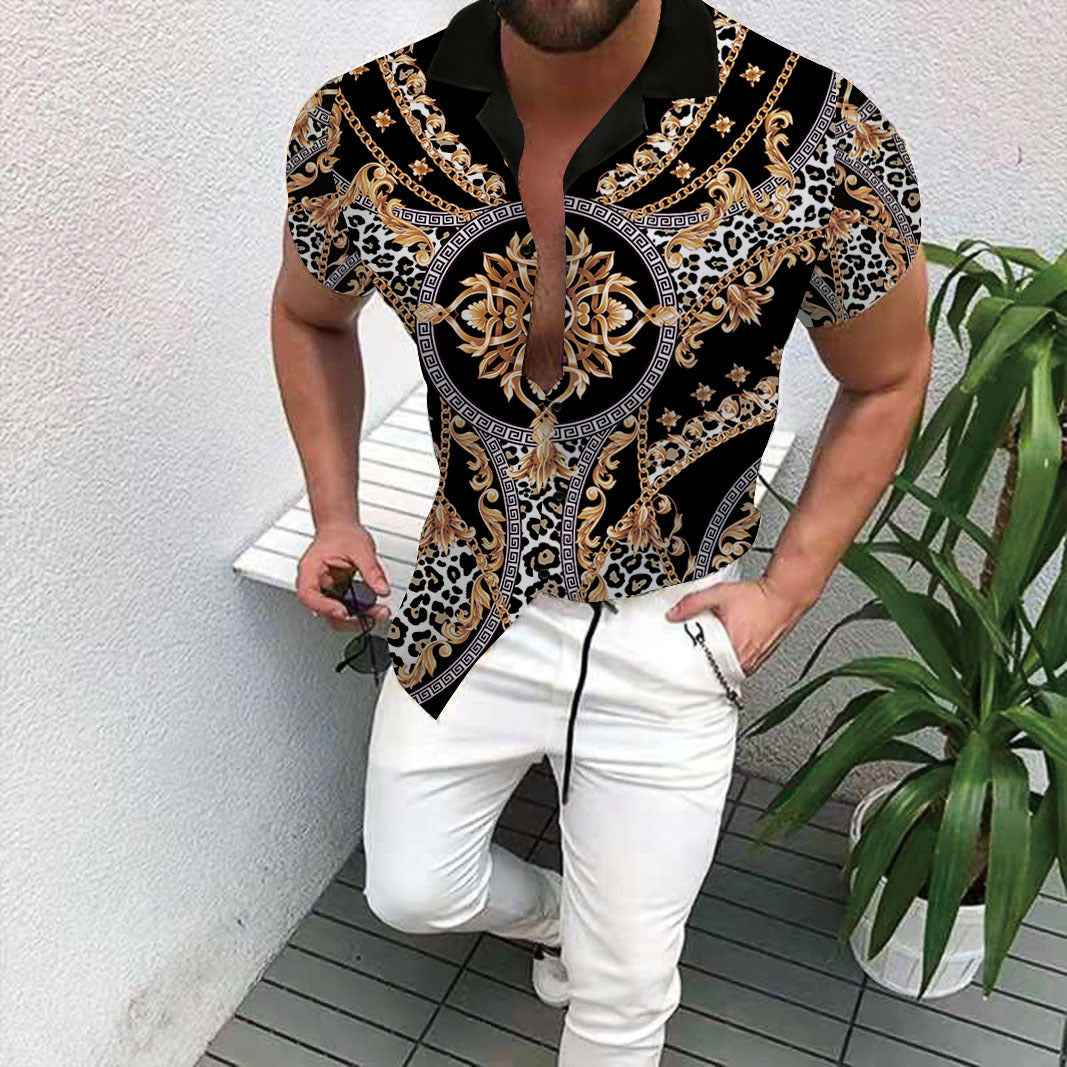 ☀️ Hot Sale Summer Men’s Clothing – Casual Short Sleeve Outfit for Daily Wear.