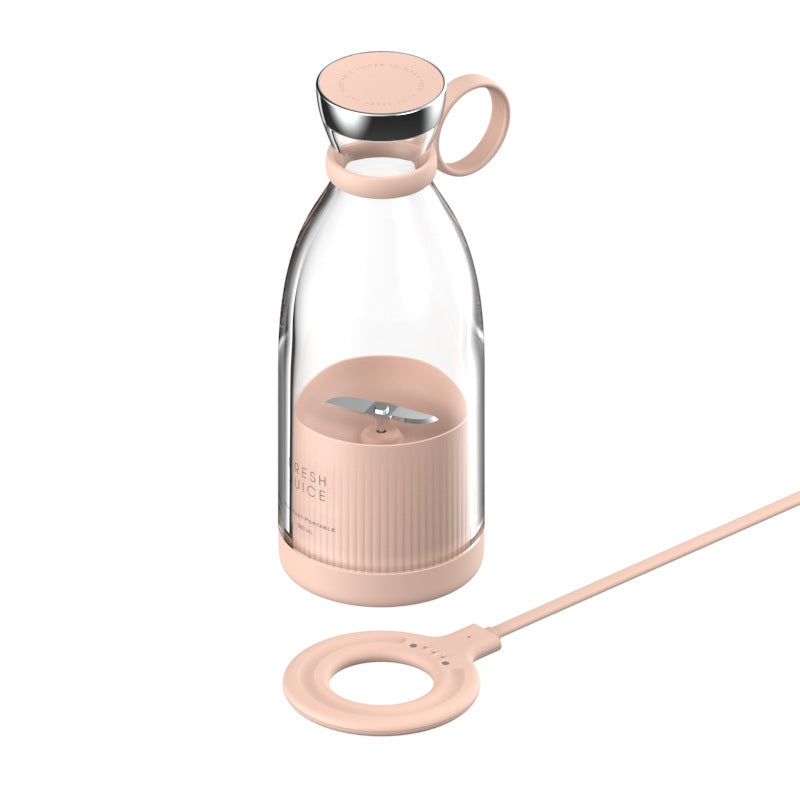 350ML Portable Electric Juicer Blender – USB Rechargeable Smoothie Maker Cup for Home & Travel cjdropshipping