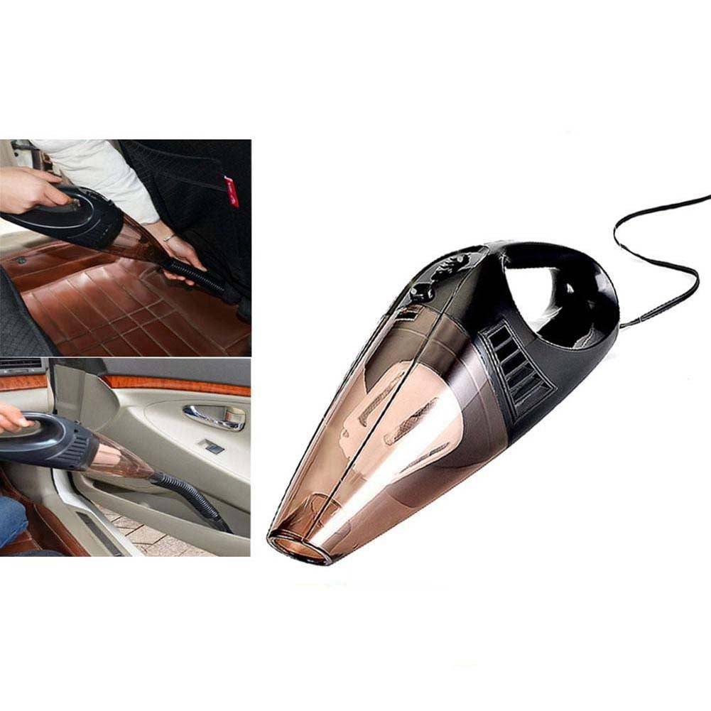 Mini Portable Vacuum Cleaner | Lightweight 100W Wet & Dry Wired Cleaner with Nozzle – Black cjdropshipping