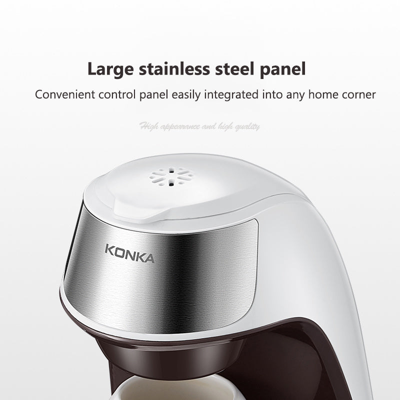 Fully Automatic Mini Coffee Maker | Portable Home & Office Small American Coffee Machine cjdropshipping
