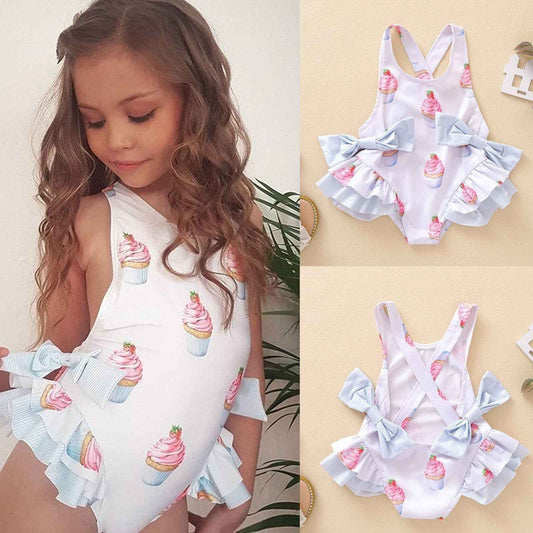 Printed Girls Sundress – Kids Summer Sleeveless Dress for Casual & Party Wear.