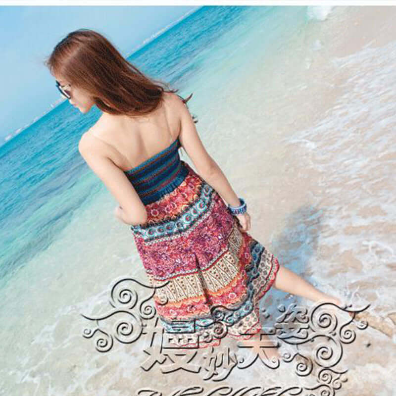 Beach Holiday Boho Dress – Flowy, Relaxed & Effortlessly Chic Summer Style.