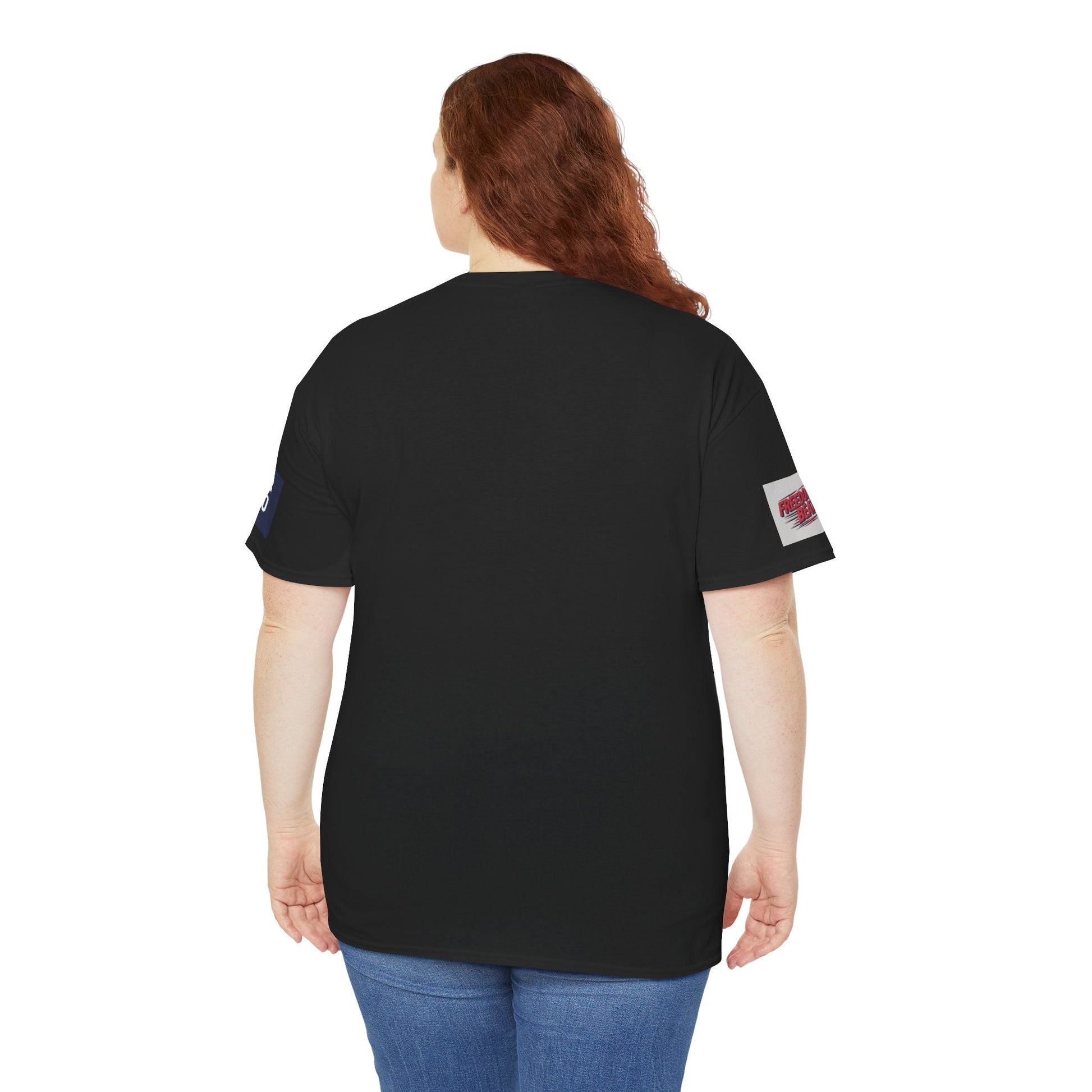 Patriotic Unisex Tee - Born Free Live Loud American Pride Shirt Printify