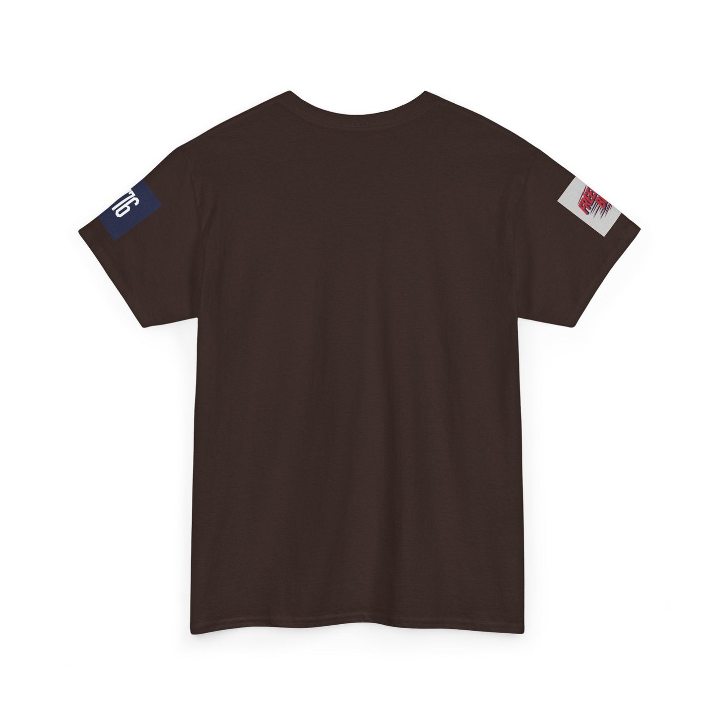 Patriotic Unisex Tee - Born Free Live Loud American Pride Shirt Printify