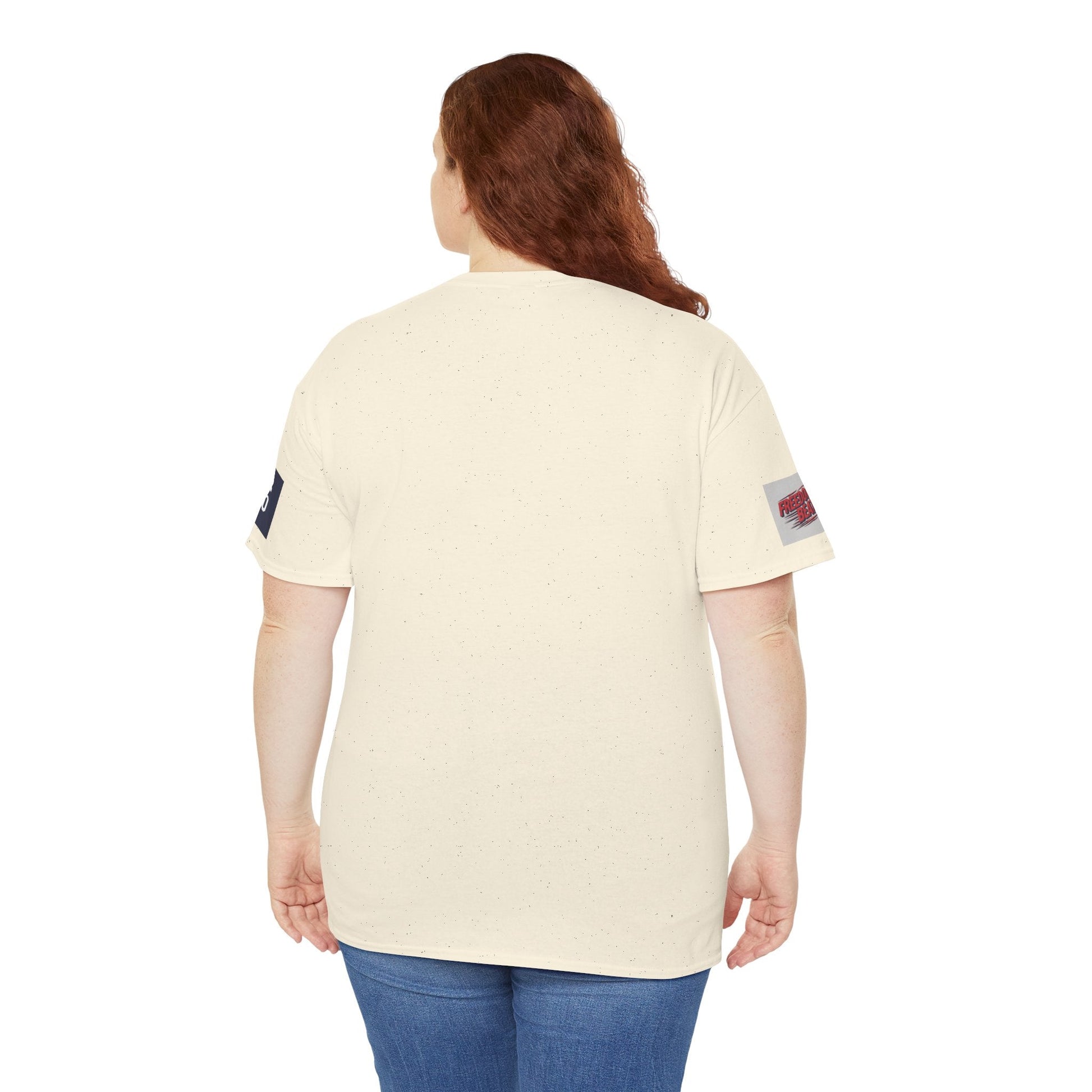 Patriotic Unisex Tee - Born Free Live Loud American Pride Shirt Printify