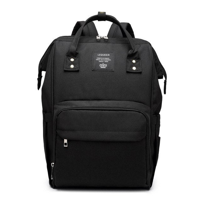 Fashion Mummy Maternity Nappy Bag – Stylish Large-Capacity Diaper Backpack for Moms.