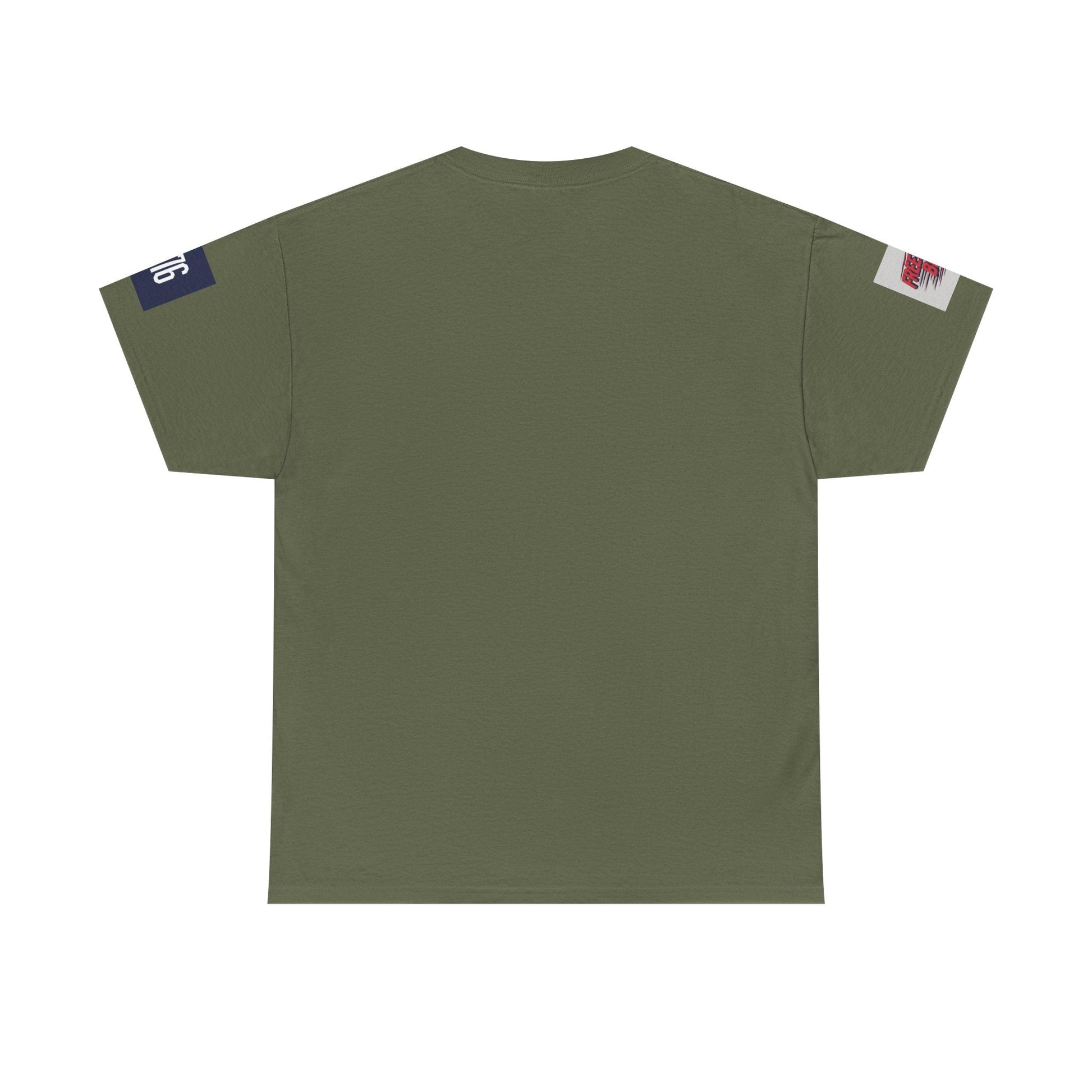 Patriotic Unisex Tee - Born Free Live Loud American Pride Shirt Printify