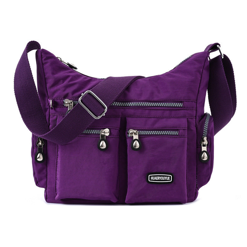 Women’s Waterproof Multi-Pocket Crossbody Bag – Stylish & Practical Shoulder Bag.