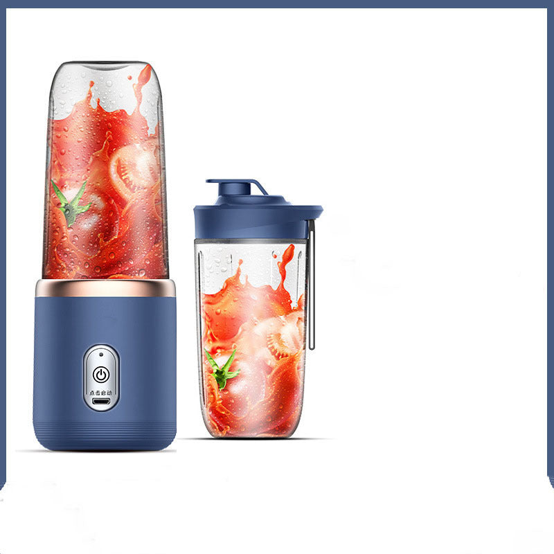 6-Blade Portable Blender | USB Rechargeable Mini Juicer Cup & Smoothie Maker - Bright Starz Store