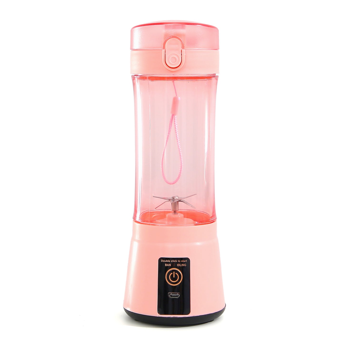 Portable Electric Fruit Juicer – USB Rechargeable Mini Smoothie Blender for Summer Drinks.