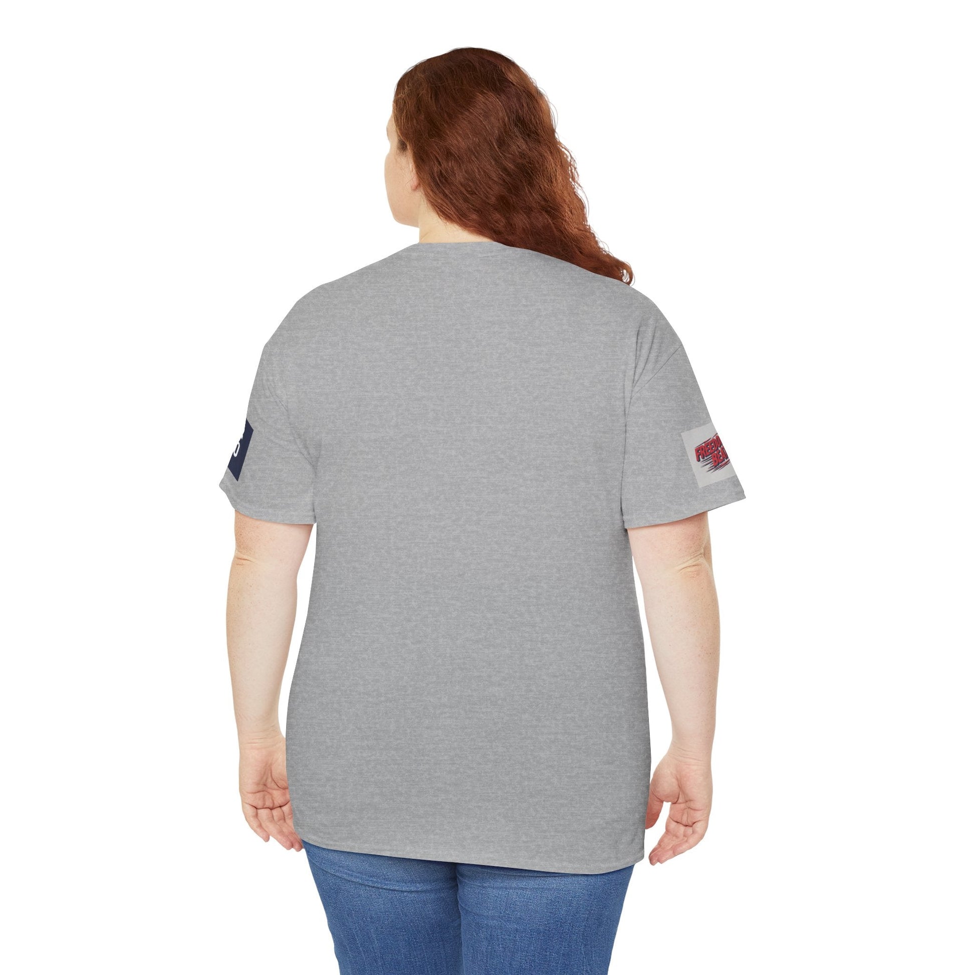 Patriotic Unisex Tee - Born Free Live Loud American Pride Shirt Printify