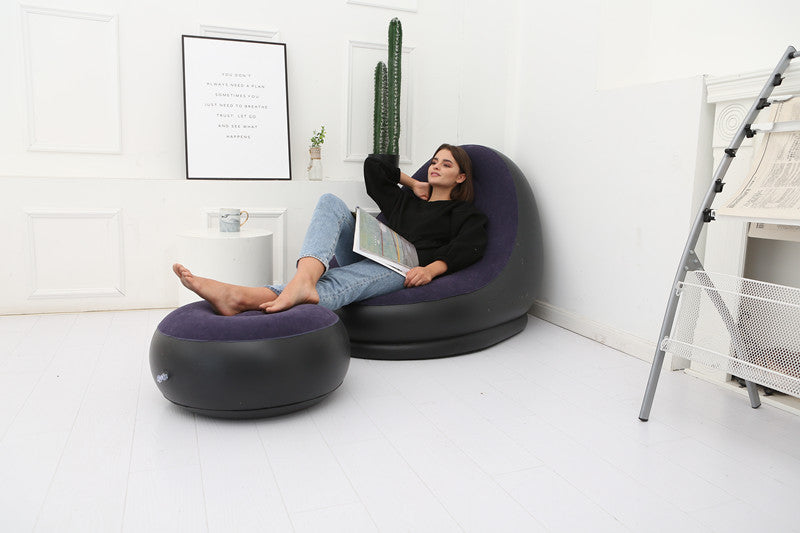 Inflatable Lazy Bean Bag Sofa | Folding Portable Lounge Chair for Home & Outdoor cjdropshipping