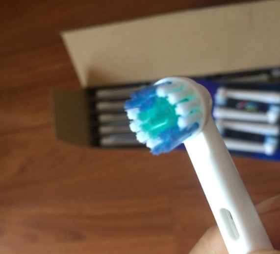 Oral B toothbrushes.
