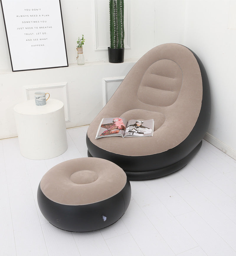 Inflatable Lazy Bean Bag Sofa | Folding Portable Lounge Chair for Home & Outdoor cjdropshipping