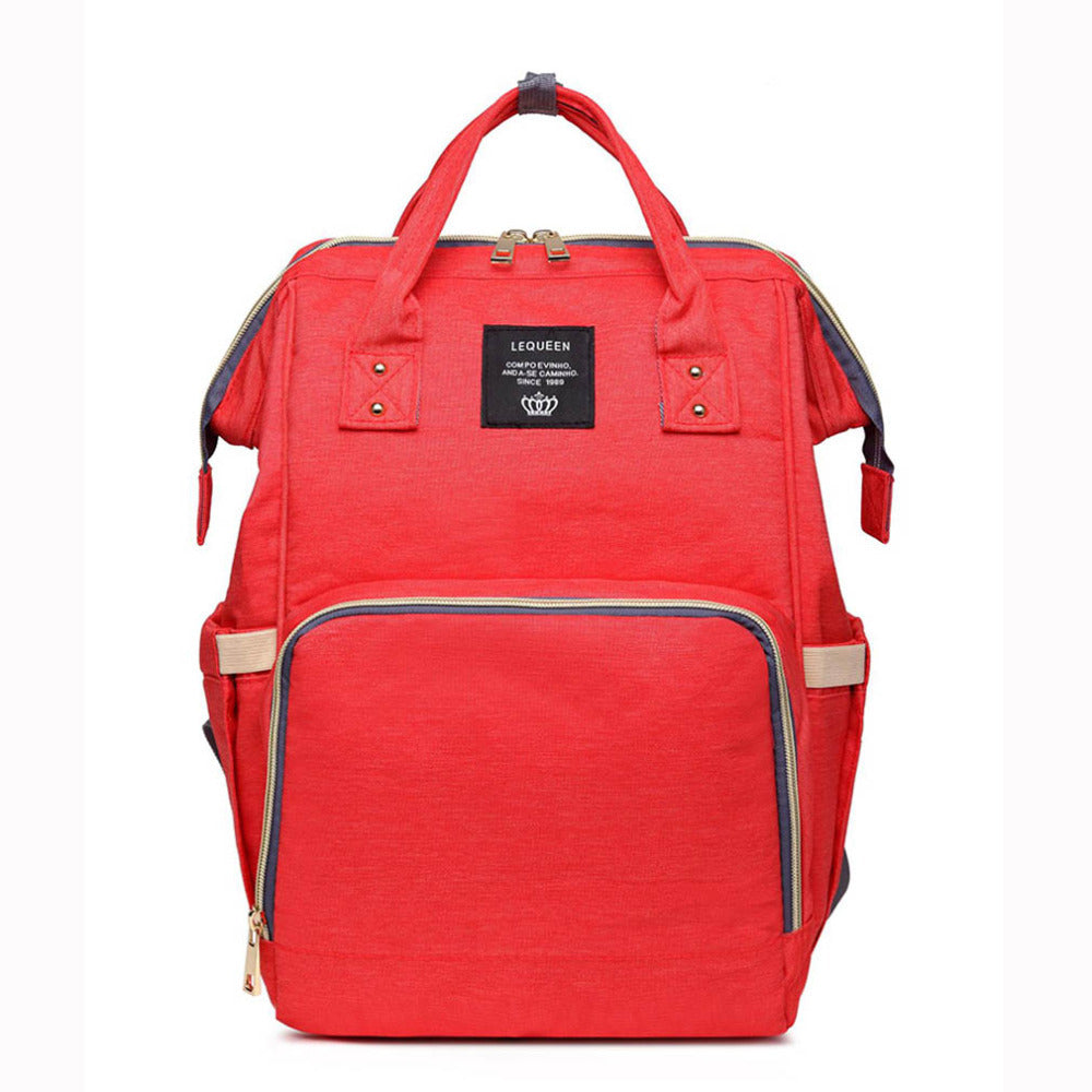 Fashion Mummy Maternity Nappy Bag – Stylish Large-Capacity Diaper Backpack for Moms cjdropshipping