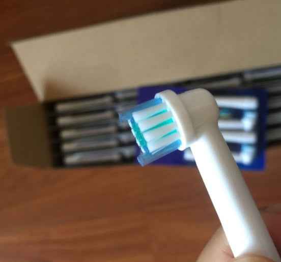 Oral B toothbrushes.