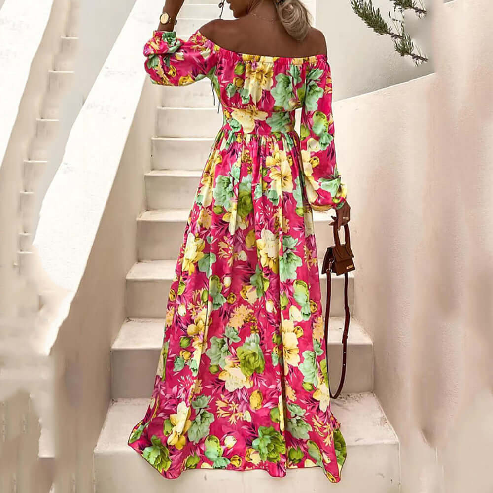 Amazon Boho Print Dress – Flowy, Vibrant & Effortlessly Feminine.