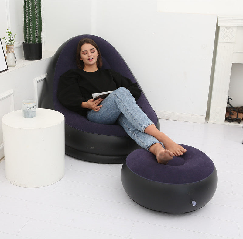 Inflatable Lazy Bean Bag Sofa | Folding Portable Lounge Chair for Home & Outdoor cjdropshipping