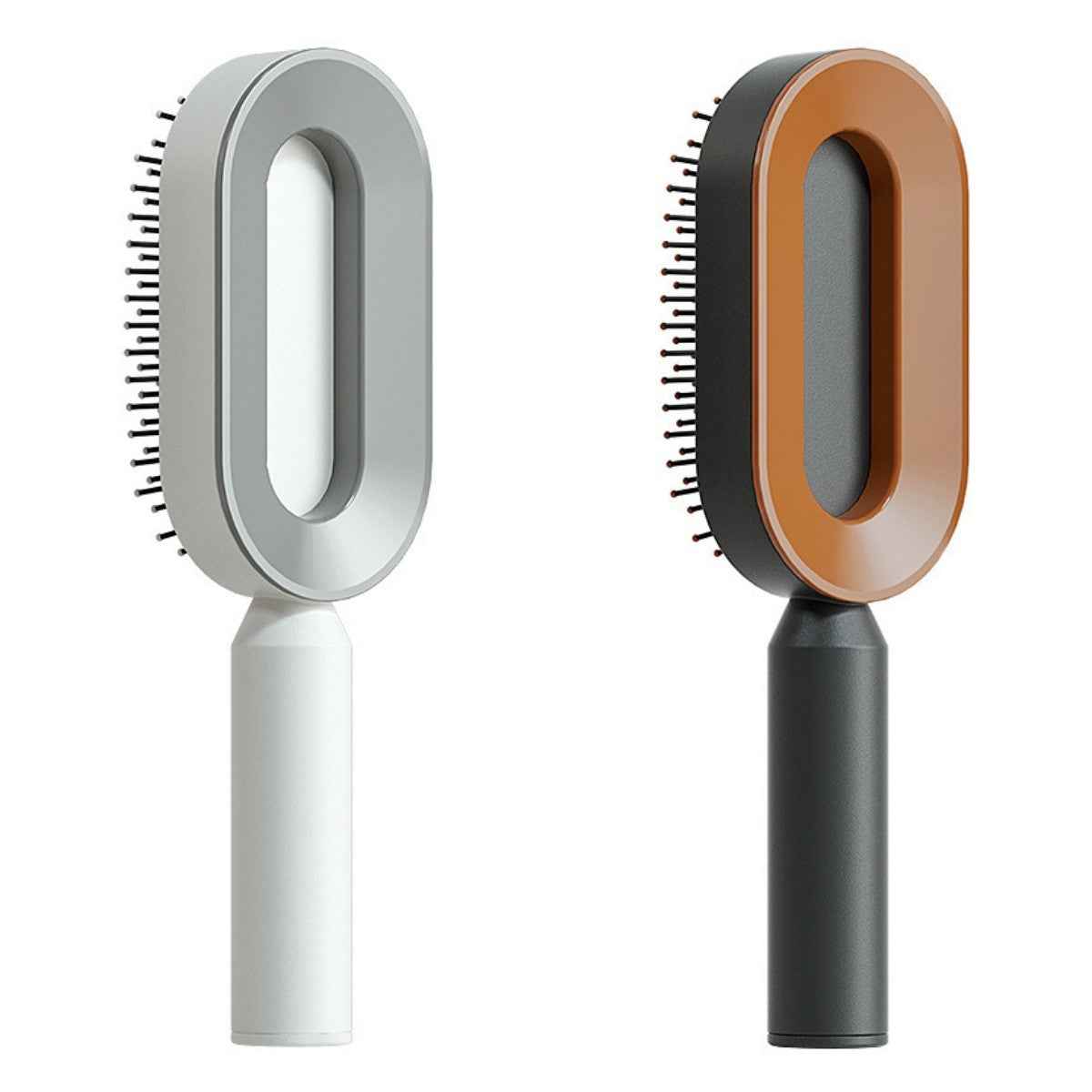 Self-Cleaning Anti-Static Hair Brush – One-Key Airbag Scalp Massager for Women