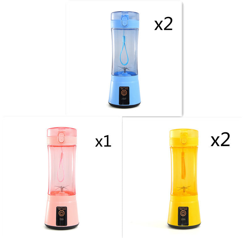 Portable Electric Fruit Juicer – USB Rechargeable Mini Smoothie Blender for Summer Drinks cjdropshipping