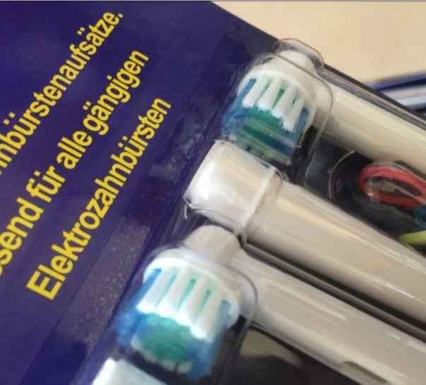 Oral B toothbrushes.