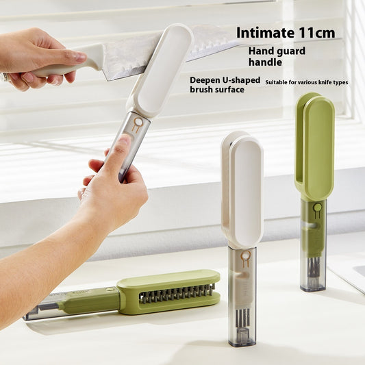 Multifunctional Hand Guard Cutter & Cleaning Brush | Kitchen Safety Gadget - Bright Starz Store