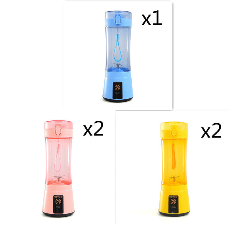 Portable Electric Fruit Juicer – USB Rechargeable Mini Smoothie Blender for Summer Drinks cjdropshipping