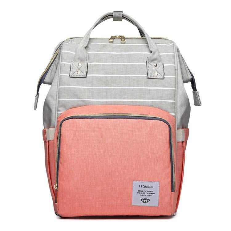 Fashion Mummy Maternity Nappy Bag – Stylish Large-Capacity Diaper Backpack for Moms cjdropshipping