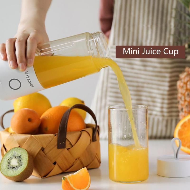 350ml Portable USB Blender | Electric Rechargeable Smoothie & Juice Mixer Bottle - Bright Starz Store
