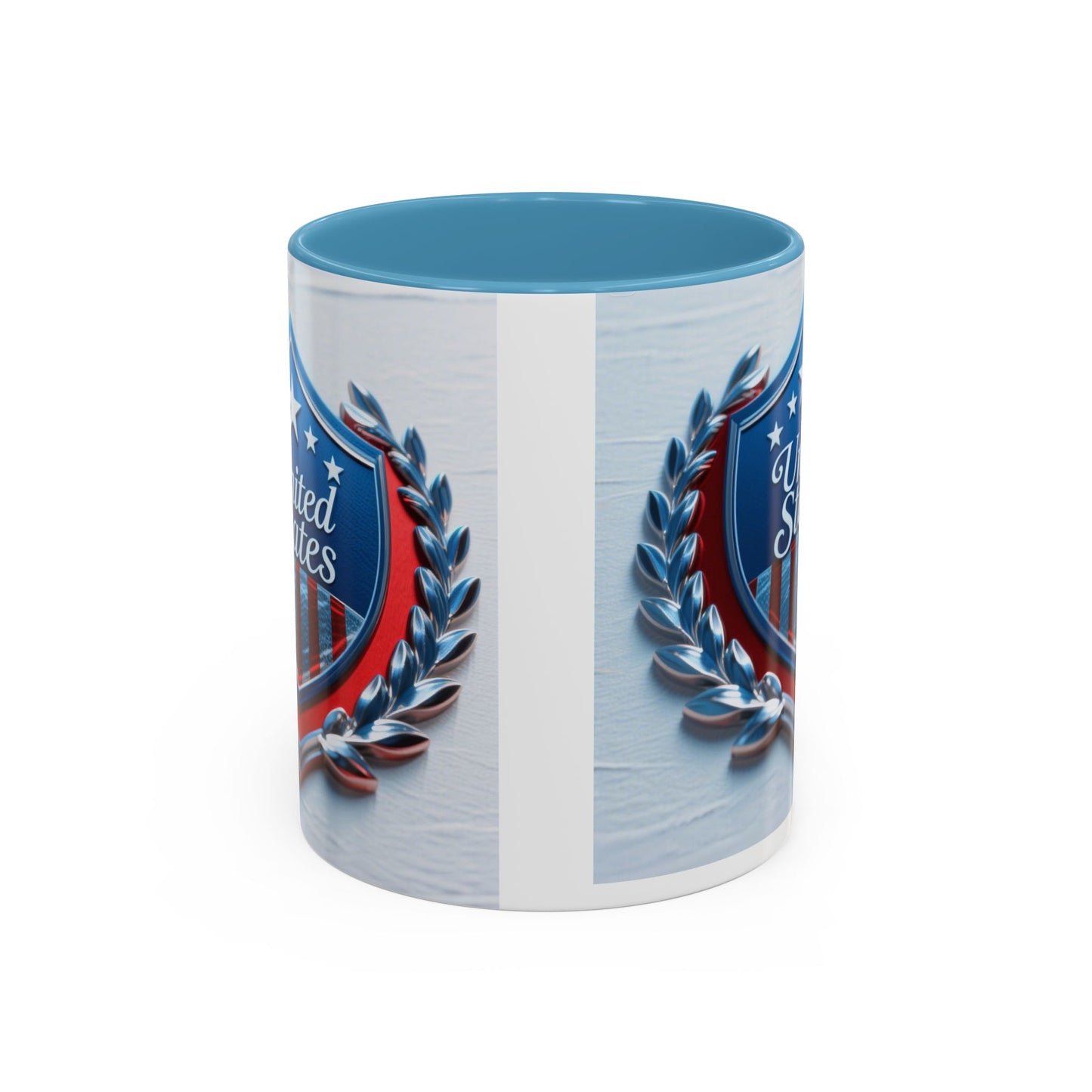 Coffee Mug Country Design Cup - 11, 15oz.