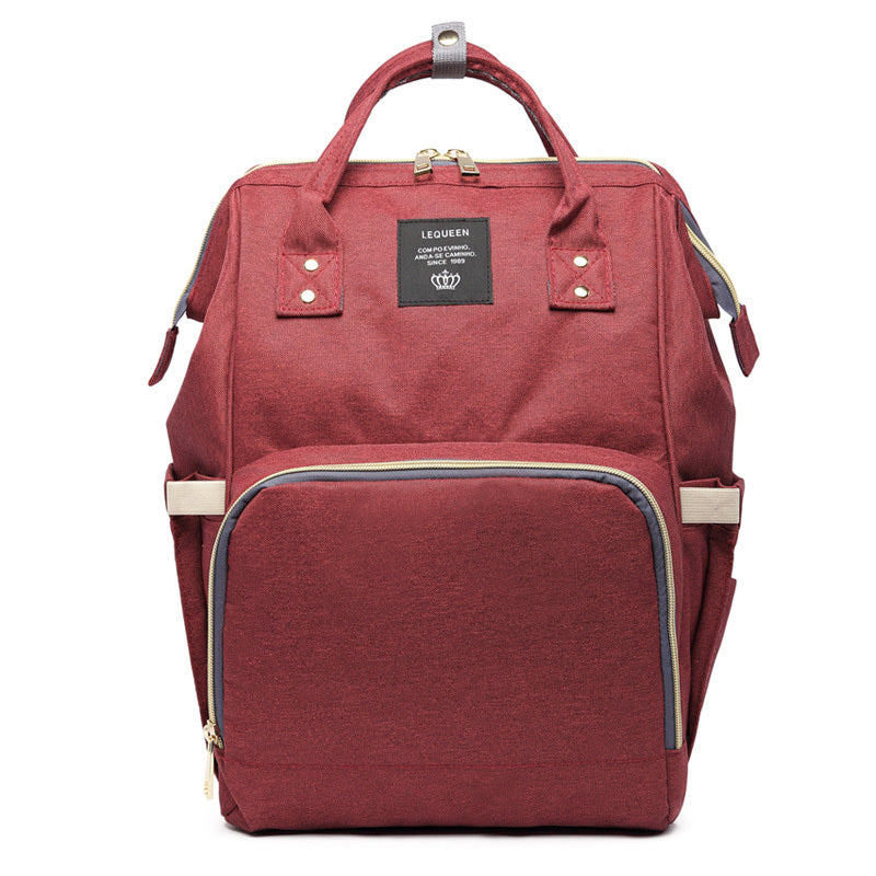 Fashion Mummy Maternity Nappy Bag – Stylish Large-Capacity Diaper Backpack for Moms cjdropshipping