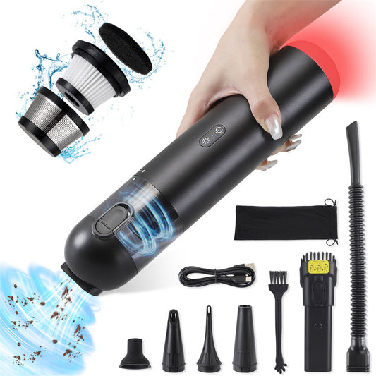 Shell Multifunctional Car Vacuum Cleaner 10kPa Outdoor Suction Blowing And Charging Integrated Car Vacuum Cleaner cjdropshipping